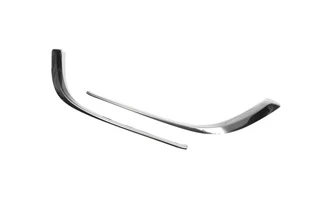 Накладки на противотуманки (2 шт., нерж) 2013-2017, Carmos для Opel Astra J рр