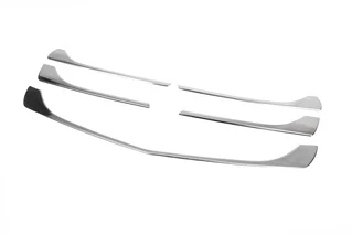 Накладки на решітку 2014-2020 (5 шт, нерж) Carmos - Турецька сталь для Mercedes Vito / V-class W447 2014- рр