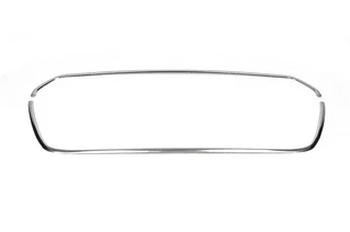 Обведення решітки (2014-2018, 2 шт, нерж) OmsaLine - Італійська нержавейка для Ford Transit 2014- рр