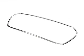 Обведення решітки (2014-2018, 2 шт, нерж) OmsaLine - Італійська нержавейка для Ford Transit 2014- рр