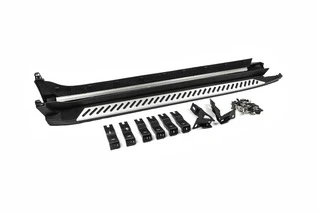 Оригінальні пороги V2 (2 шт, алюміній) для BMW X4 F-26 2014-2018 рр