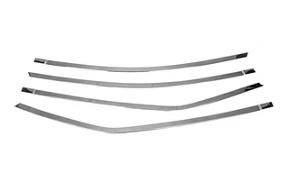 Верхня окантовка (4 шт, нерж) для Toyota Corolla 2013-2019 рр