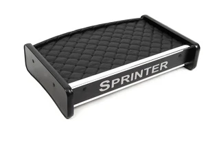 Полиця на панель (2000-2006, Чорна з чорною ниткою) CDI для Mercedes Sprinter W901/902/903/904/905 рр