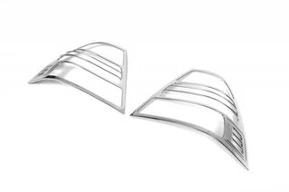 Накладки на стопи (2004-2006, 2 шт, пласт) для Toyota Corolla рр