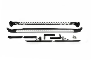 Бокові пороги OEM V2 (2 шт, алюміній) для BYD S6