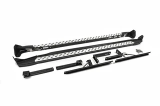 Бокові пороги OEM V2 (2 шт, алюміній) для BYD S6