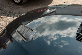 Накладка на капот тип-B (2 шт, ABS)