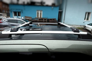 Поперечени на рейлінги під ключ Skybar V1 (2 шт) Сірий для Citroen Berlingo 2008-2018 рр