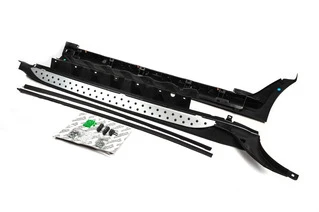 Бокові пороги (2 шт., Алюміній) для BMW X3 E-83 2003-2010 рр