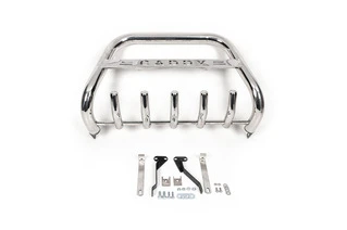 Кенгурятник WT003 (діаметр 60 мм, нерж) 60 мм для Volkswagen Caddy 2010-2015 рр