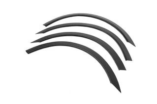 Накладки на арки (4 шт, чорні) для Daewoo Lanos