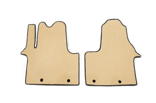 Килимки (2 шт, EVA, бежеві) для Fiat Talento 2016- рр