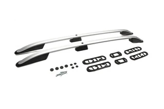 Рейлінги OmsaLine Elegance (2 шт, сірі) для Subaru XV 2011-2017 рр