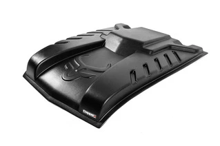 Накладка на задній бампер (OmsaLine, нерж.) для Mitsubishi Eclipse Cross