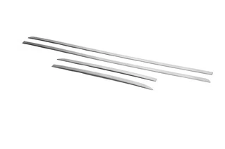 Молдинг дверний (4 шт, нерж) для Hyundai I-20 2014-2020 рр