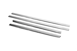 Молдинг дверний (4 шт, нерж) для Opel Meriva 2002-2010 рр