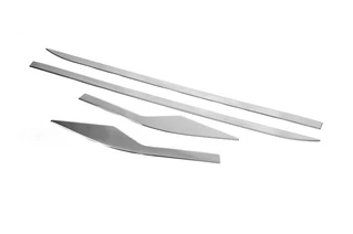 Молдинг дверної OmsaLine (4 шт., нерж.) для Toyota C-HR 2016&ndash;2023 рр