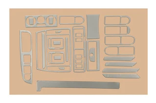 Накладки на панель 96-04 Титан для Volkswagen Passat B5 1997-2005 рр