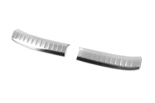 Накладка на задній поріг OmsaLine (нерж.) для Kia Ceed 2018- рр