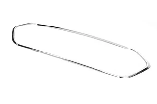 Окантовка на решітку радіатора 2018-2025 (4 шт., нерж.) для Ford Custom рр