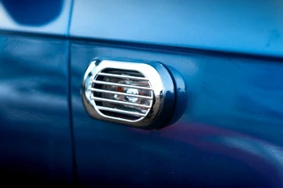 Решітка на повторювач Овал (2 шт, ABS) для Ауди A3 2003-2012 рр