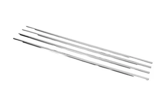 Молдинг скла (4 шт, нерж) для Volkswagen Golf Plus