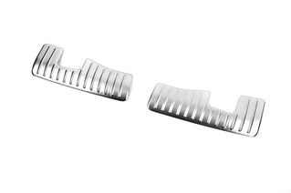 Накладка на поріг багажника (2 частини, нерж.) для Ford Kuga/Escape 2019- рр