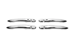 Накладки на ручки (4 шт., нерж.) для Renault Captur 2013-2019 рр