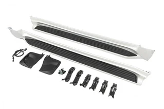 Бокові пороги (2 шт) для Toyota Land Cruiser 300