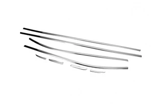 Бокові пороги дизайн 2020 ОЕМ (2 шт, алюміній) для Toyota 4Runner 2009-2024 рр