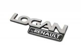 Напис by Renault Logan (14,5 см) для Renault Logan I 2005-2008 рр