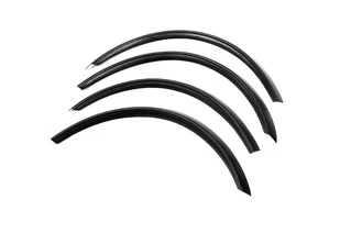 Накладки на арки (4 шт, чорні, ABS-пластик) для Mercedes A-сlass W168 1997-2004 рр
