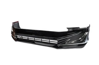 Накладки на передній і задній бампер Modelista V3-LED (2017-) Білий колір для Toyota Land Cruiser Prado 150