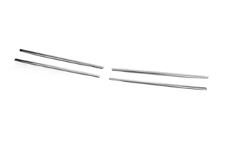 Накладки на решітку вузькі (4 шт, нерж) для Volkswagen Golf 5