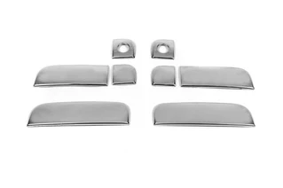 Накладки на ручки (4 шт., нерж.) Carmos - Турецька сталь для Kia Soul I 2008-2013 рр