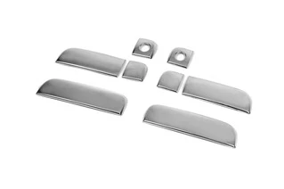 Накладки на ручки (4 шт., нерж.) Carmos - Турецька сталь для Kia Soul I 2008-2013 рр