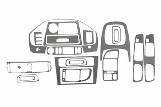 Накладки на панель Карбон для Mitsubishi Galant 1997-2003 рр