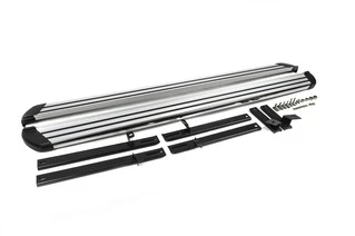 Бокові пороги Оригінал (2 шт, алюміній) для Subaru Forester 2013-2018 рр