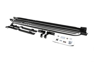 Бокові пороги Оригінал V1 (2 шт, алюміній) для Peugeot 5008 2016-2023 рр