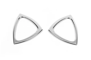 Окантовка ручок (2 шт, нерж) для Smart 1998-2007 рр