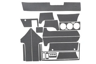Накладки на панель Карбон для BMW 5 серія E-34 1988-1995 рр