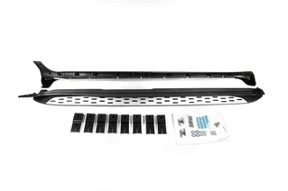 Бокові пороги Оригінальний дизайн (2 шт) для Kia Stonic 2017- рр