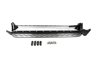 Бокові пороги OEM (дизайн 2019, 2 шт) для Volvo XC90 2002-2014 рр