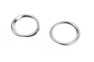 Накладки на противотуманки (2 шт, нерж) для Toyota C-HR 2016&ndash;2023 рр