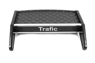 Полиця на панель (2010-2014, Сіра з сірою ниткою) для Renault Trafic рр