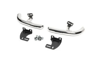 Задні куточки AK003 (2 шт., нерж) для Hyundai Santa Fe 2 2006-2012 рр