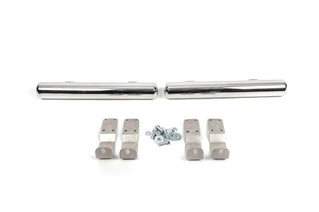 Бічні труби за заднім колесом (2 шт, нерж) Довга база для Mercedes Sprinter W901/902/903/904/905 1995-2006 рр