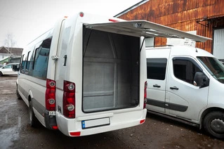 Навісний багажник (під фарбування) для Volkswagen Crafter 2006-2016 рр