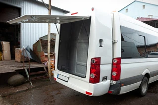 Навісний багажник (під фарбування) для Volkswagen Crafter 2006-2016 рр