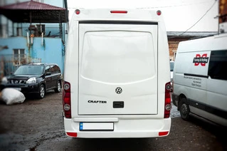 Навісний багажник (під фарбування) для Volkswagen Crafter 2006-2016 рр